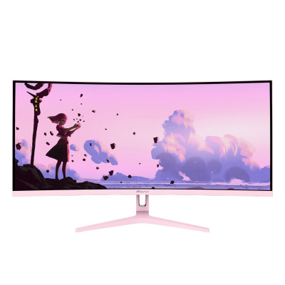 Nova 34" Curved VA 165Hz - Pink