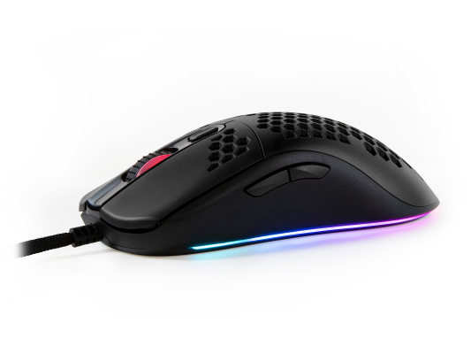 Arozzi Favo Ultra Light Gamingmouse Black, Product Pictures